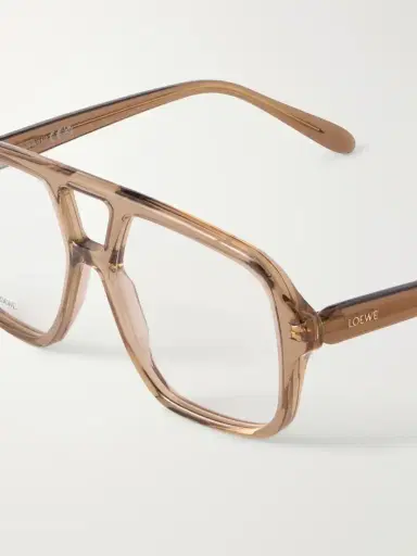 Loewe Slim Aviator-style Acetate Glasses | Thumbnail 4