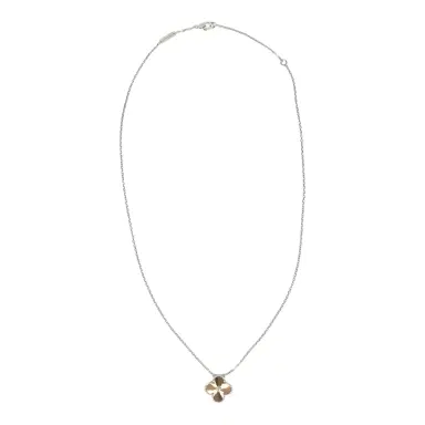 Van Cleef & Arpels Van Cleef & Arpels 2024 Holiday Vintage Alhambra Pendant Necklace Rose Gold Guilloche 18K White Gold & Diamonds | Thumbnail 6 Van Cleef & Arpels Van Cleef & Arpels 2024 Holiday Vintage Alhambra Pendant Necklace Rose Gold Guilloche 18K White Gold & Diamonds | Thumbnail 6