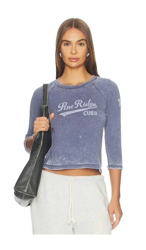 DAYDREAMER Pine Ridge Cubs Burnout Raglan Tee