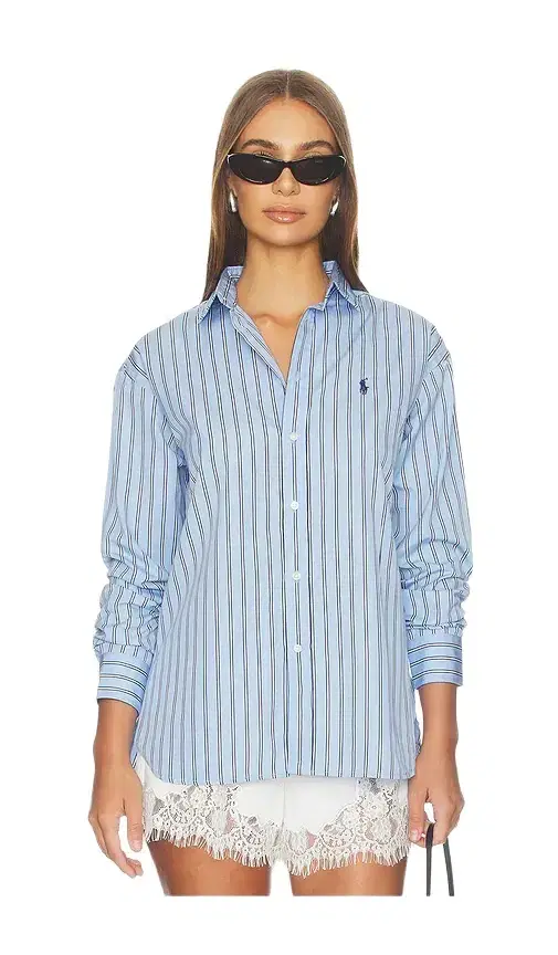 Cotton Long Sleeve Blouse