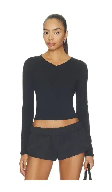 WellBeing + BeingWell WellBeing + BeingWell Estrella V Neck Shirt | Thumbnail 1 WellBeing + BeingWell WellBeing + BeingWell Estrella V Neck Shirt | Thumbnail 1