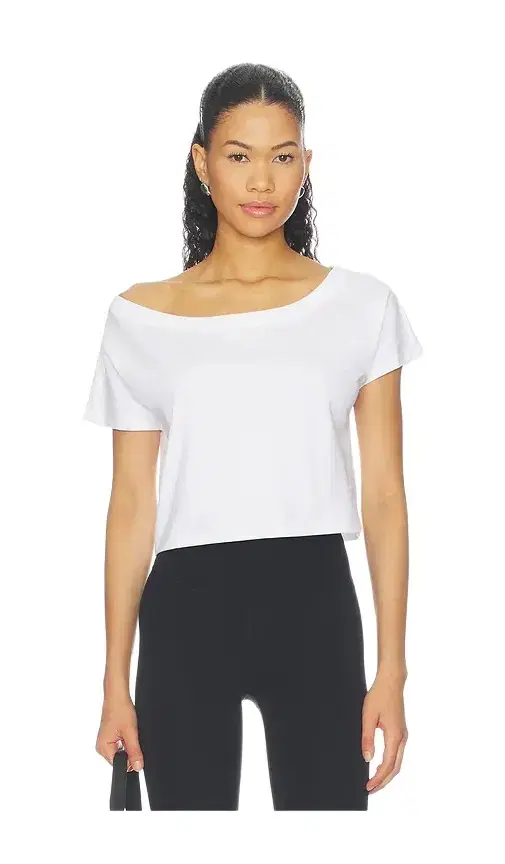WellBeing + BeingWell WellBeing + BeingWell Dillon Off-shoulder Tee