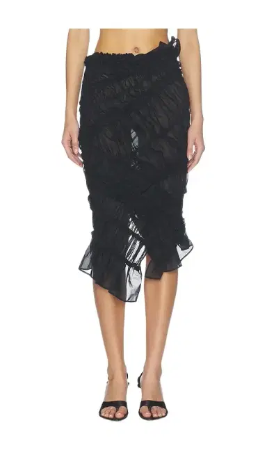 Magda Butrym Ruched Skirt | Thumbnail 1 Magda Butrym Ruched Skirt | Thumbnail 1