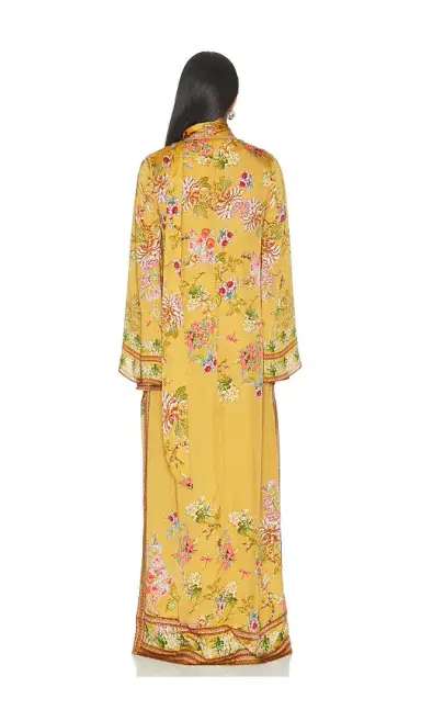 Hemant & Nandita Maxi Kaftan With Belt | Thumbnail 4