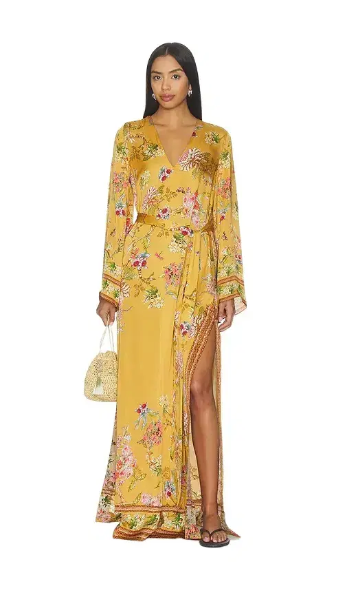 Hemant & Nandita Maxi Kaftan With Belt