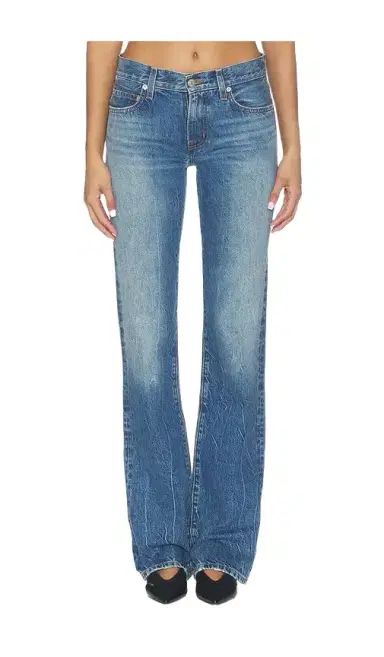 ÉTERNE Denim Low Rise Bootcut Jean | Thumbnail 1
