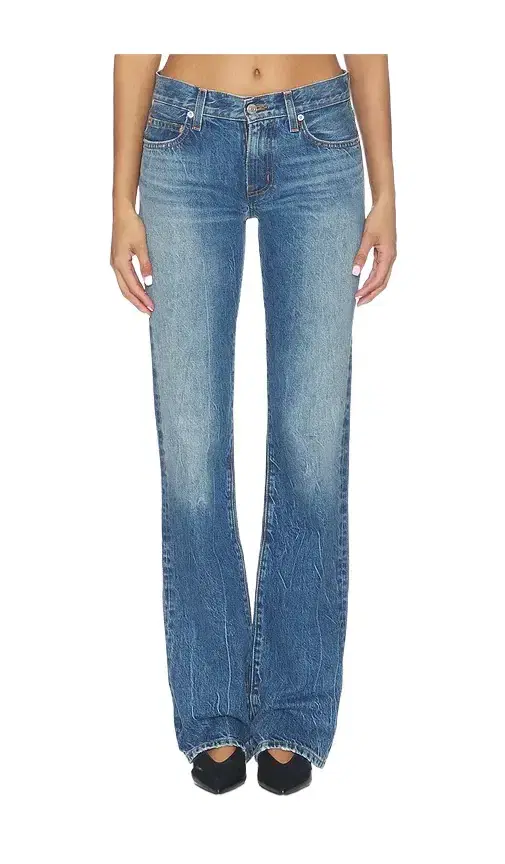 ÉTERNE Denim Low Rise Bootcut Jean