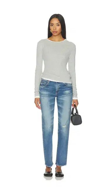 Moussy Vintage Velma Slim Straight Leg Jeans | Thumbnail 5 Moussy Vintage Velma Slim Straight Leg Jeans | Thumbnail 5