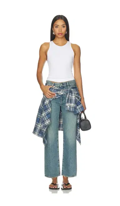 Moussy Vintage Lafayette Straight Leg Jeans | Thumbnail 5
