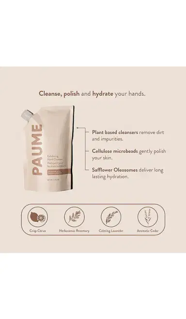 Paume Exfoliating Hand Cleanser Refill | Thumbnail 3 Paume Exfoliating Hand Cleanser Refill | Thumbnail 3