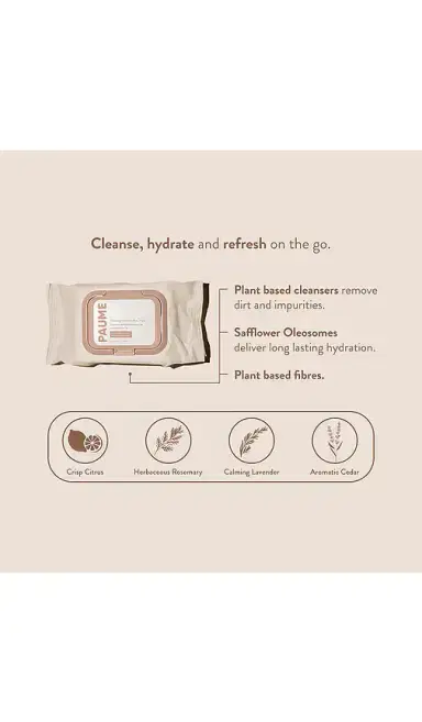 Paume Cleansing Hand & Body Wipes | Thumbnail 3 Paume Cleansing Hand & Body Wipes | Thumbnail 3