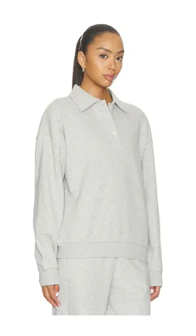 WellBeing + BeingWell WellBeing + BeingWell Caspian Fleece Polo | Thumbnail 2