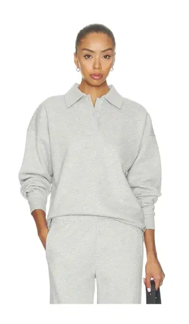 WellBeing + BeingWell WellBeing + BeingWell Caspian Fleece Polo | Thumbnail 1