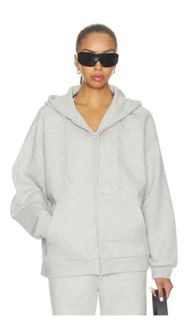 WellBeing + BeingWell WellBeing + BeingWell Murphy Oversized Full Zip Hoodie | Thumbnail 2