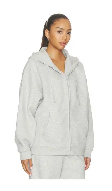 WellBeing + BeingWell WellBeing + BeingWell Murphy Oversized Full Zip Hoodie | Thumbnail 3