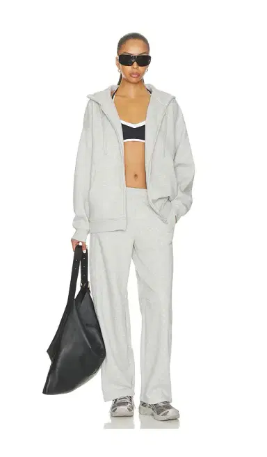 WellBeing + BeingWell WellBeing + BeingWell Murphy Oversized Full Zip Hoodie | Thumbnail 5