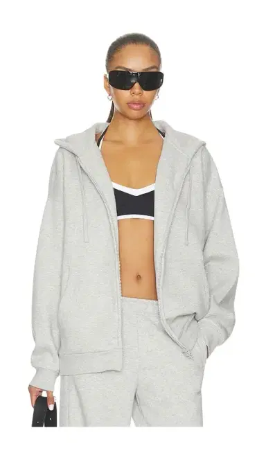 WellBeing + BeingWell WellBeing + BeingWell Murphy Oversized Full Zip Hoodie | Thumbnail 1