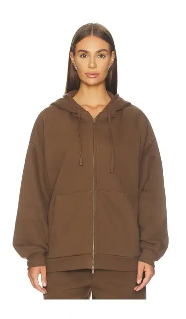 WellBeing + BeingWell WellBeing + BeingWell Murphy Oversized Full Zip Hoodie | Thumbnail 2