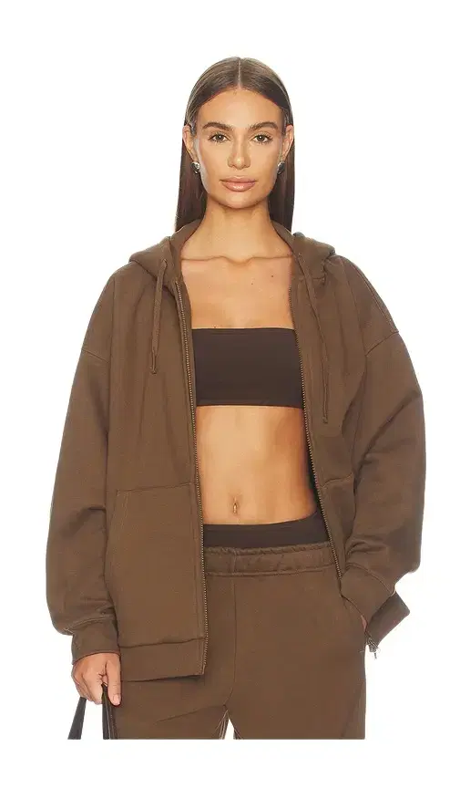 WellBeing + BeingWell WellBeing + BeingWell Murphy Oversized Full Zip Hoodie