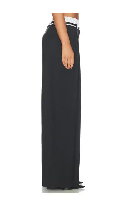 Alexander Wang Mid-Rise Belted Tailored Pant With Pre-styled Boxer | Thumbnail 3 Alexander Wang Mid-Rise Belted Tailored Pant With Pre-styled Boxer | Thumbnail 3