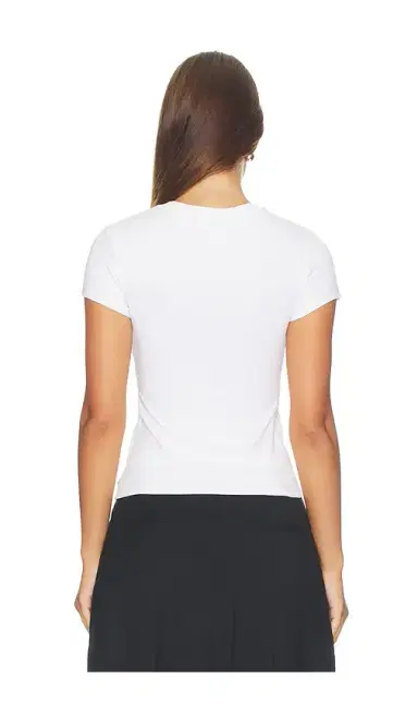 Alexander Wang Fitted Tee With Hotfix Card Graphic | Thumbnail 3