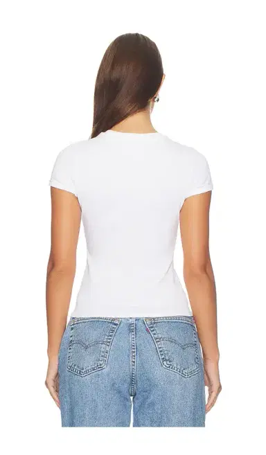 Alexander Wang Fitted Ringer Tee With Cherry Graphic | Thumbnail 3