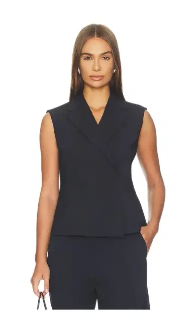 Theory Hourglass Asymmetric Vest Top | Thumbnail 1
