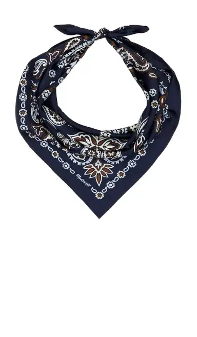 Madewell Medium Silk Bandana | Thumbnail 1