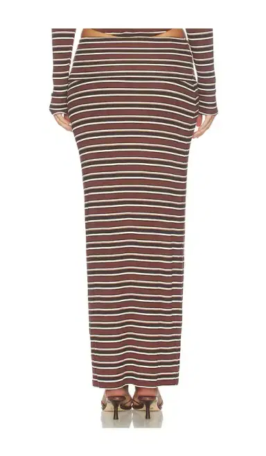 AFRM Esin Cozy Rib Skirt | Thumbnail 4
