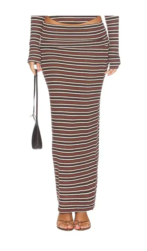 AFRM Esin Cozy Rib Skirt