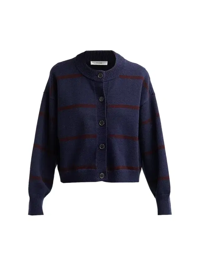 Frame Women's The Easy Femme Striped Cardigan - Navy Stripe