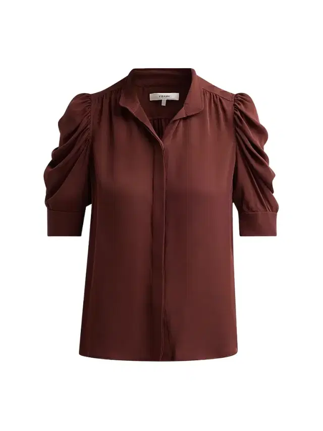 Frame Women's The Gillian Silk Top