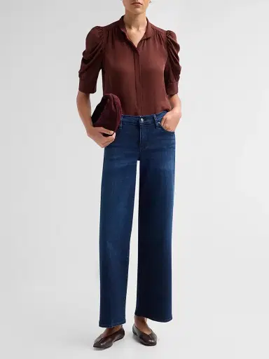 Frame Women's Le Slim Palazzo Low-Rise Jeans | Thumbnail 2