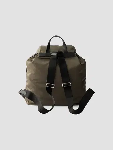 Prada Men's Re-Nylon Backpack - Light Grey | Thumbnail 5