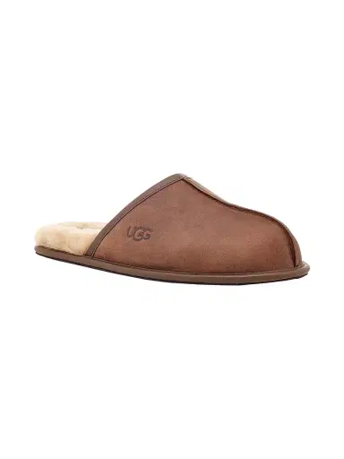 UGG Men's Unisex Scuff Faux Shearling-Lined Mule Slippers - Black | Thumbnail 2