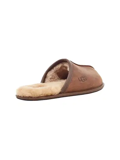 UGG Men's Unisex Scuff Faux Shearling-Lined Mule Slippers - Black | Thumbnail 3