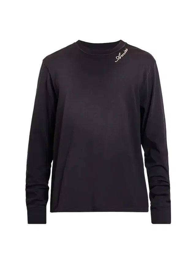 Men's Logo Embroidered Cotton T-Shirt - Black - Size XXXL