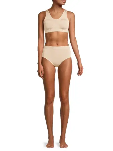 Wacoal Women's B-Smooth Bralette - Sand - Size Large | Thumbnail 2