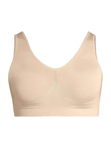 Wacoal Women's B-Smooth Bralette - Sand - Size Large | Thumbnail 1
