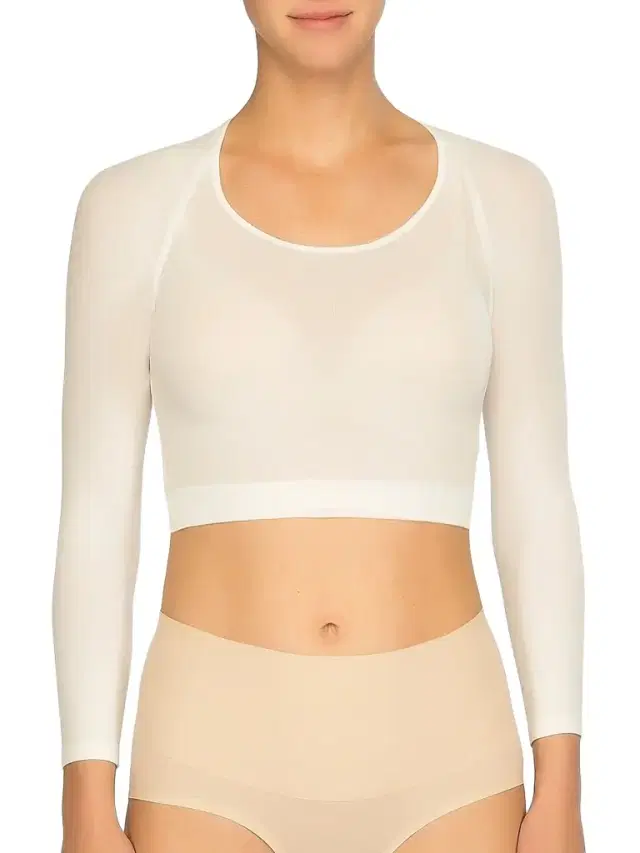 Spanx Women's Arm Tights Layering Piece - Clean White - Size XS
