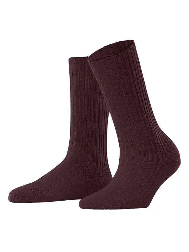 FALKE Women's Cosy Wool-Blend Boot Socks
