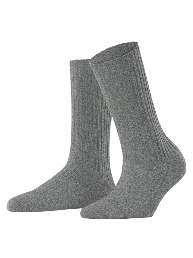 FALKE Women's Cosy Wool-Blend Boot Socks