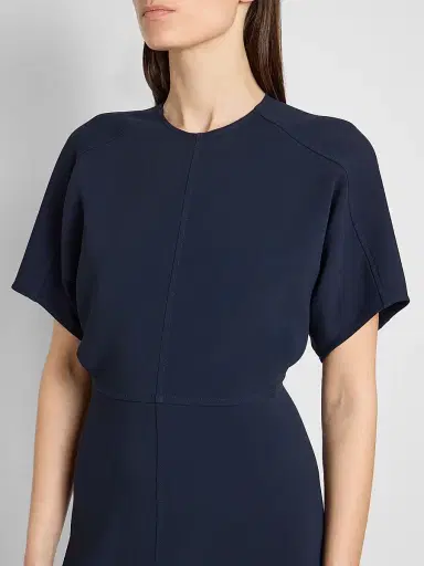 Victoria Beckham Women's Eleanor Midi Dress - Ink | Thumbnail 5 Victoria Beckham Women's Eleanor Midi Dress - Ink | Thumbnail 5