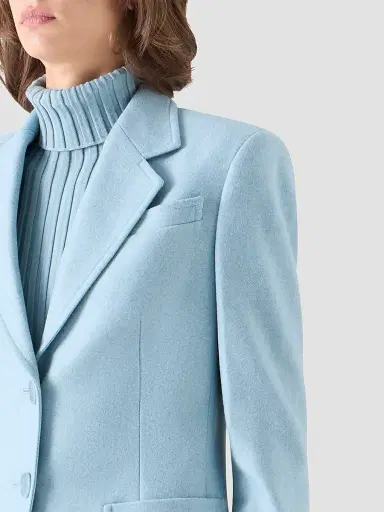 Akris punto Women's Wool Flannel Blazer | Thumbnail 5 Akris punto Women's Wool Flannel Blazer | Thumbnail 5