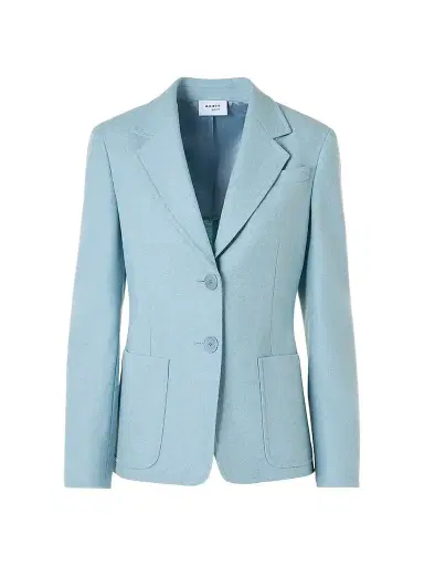 Akris punto Women's Wool Flannel Blazer | Thumbnail 1 Akris punto Women's Wool Flannel Blazer | Thumbnail 1