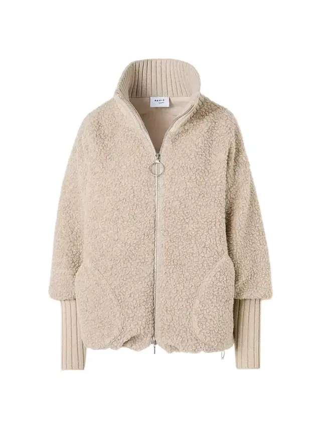 Akris punto Women's Bouclé Fleece Relaxed-Fit Coat - Oat