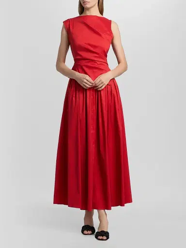 ACLER Women's Femme Fatale Robakker A-Line Maxi Dress - Spicy Red - Size 12 | Thumbnail 3 ACLER Women's Femme Fatale Robakker A-Line Maxi Dress - Spicy Red - Size 12 | Thumbnail 3