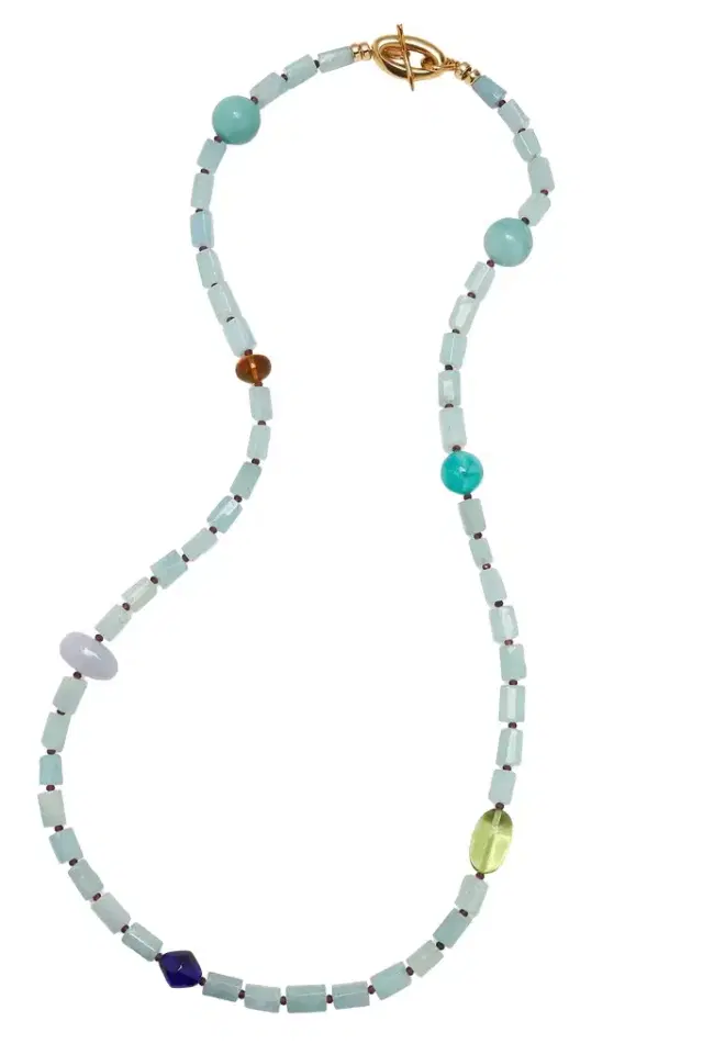 Lizzie Fortunato Blue Mist Circo Necklace