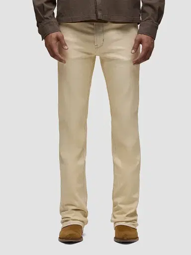 Hudson Jeans Men's Walker Kick Flare Jeans - Wax Beige | Thumbnail 4 Hudson Jeans Men's Walker Kick Flare Jeans - Wax Beige | Thumbnail 4