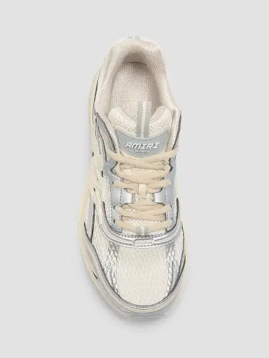 AMIRI Women's M-Tech Low-Top Sneakers - White Silver | Thumbnail 4